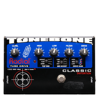 overdrive pedal from Radial Engineering