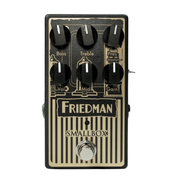 Pédale d'overdrive de la marque Friedman, modèle Small Box Overdrive