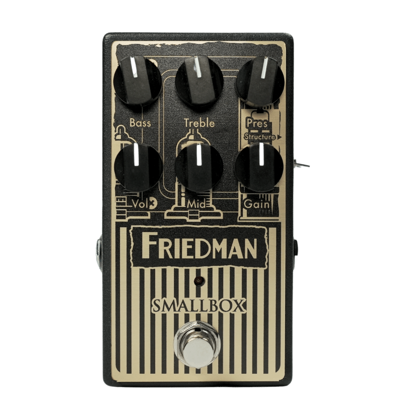 Pédale d'overdrive de la marque Friedman, modèle Small Box Overdrive